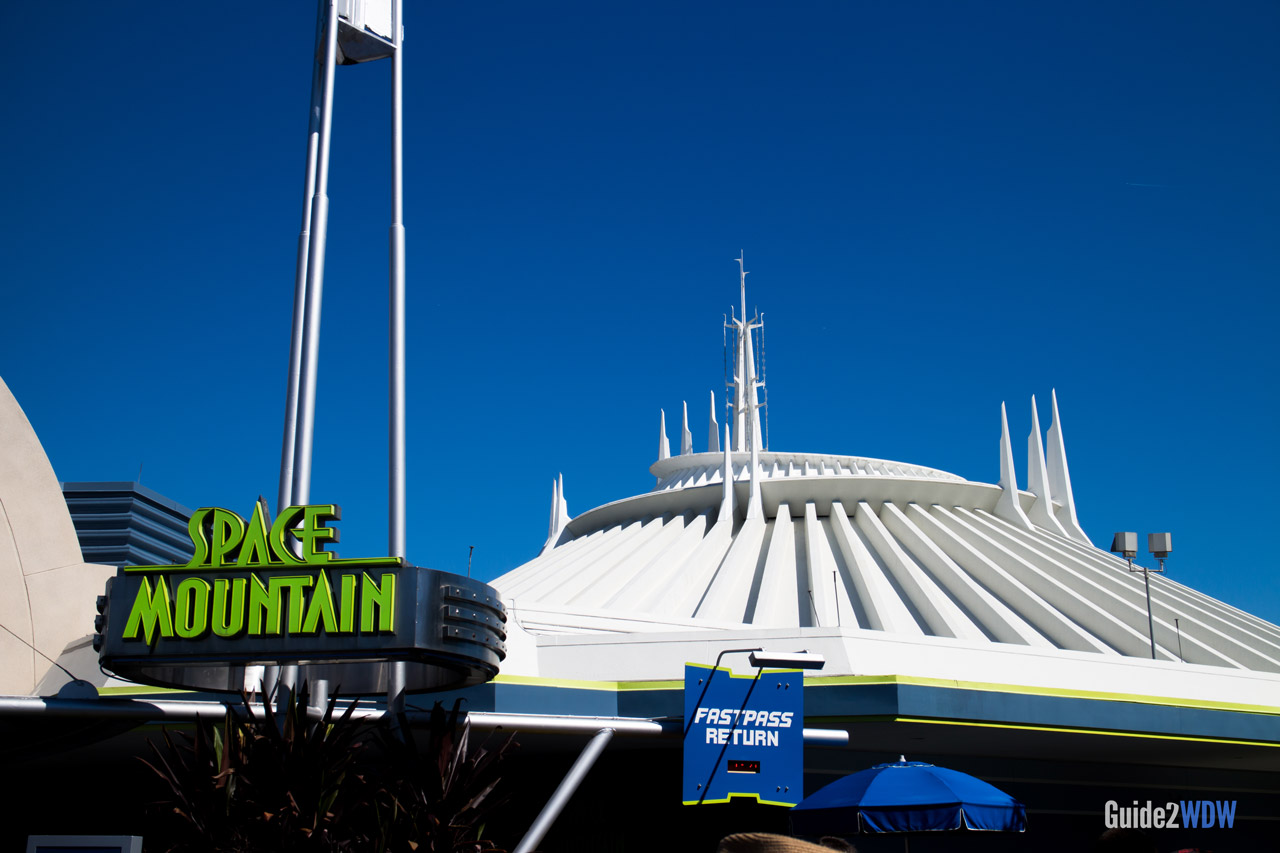 Space Mountain Exterior - Magic Kingdom Attraction