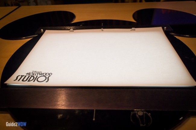 Animation Art Class - Hollywood Studios Attraction