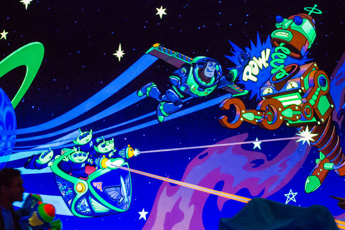 Buzz Lightyear Space Ranger Spin - Magic Kingdom Attraction