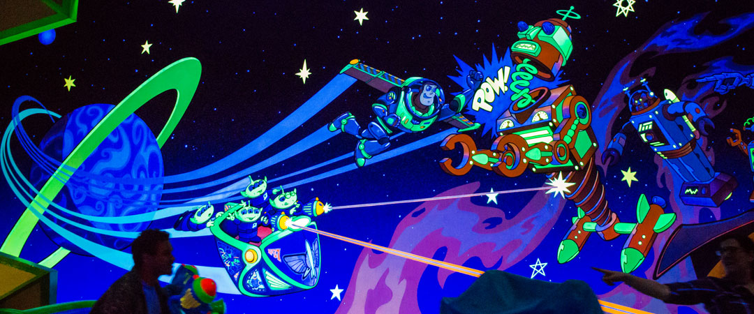 Buzz Lightyear Space Ranger Spin - Magic Kingdom Attraction