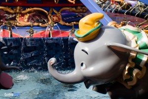 Dumbo the Flying Elephant Up Close - Magic Kingdom-Attraction