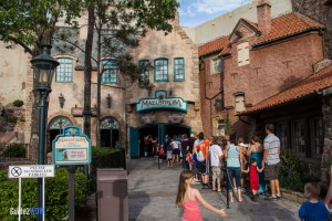 Line Outside - Maelstrom - Epcot Attraction
