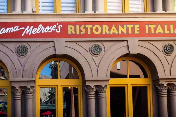 Mama Melrose's Ristorante Italiano - Hollywood Studios Restaurant