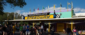 Tomorrowland Speedway Entrance - Magic Kingdom