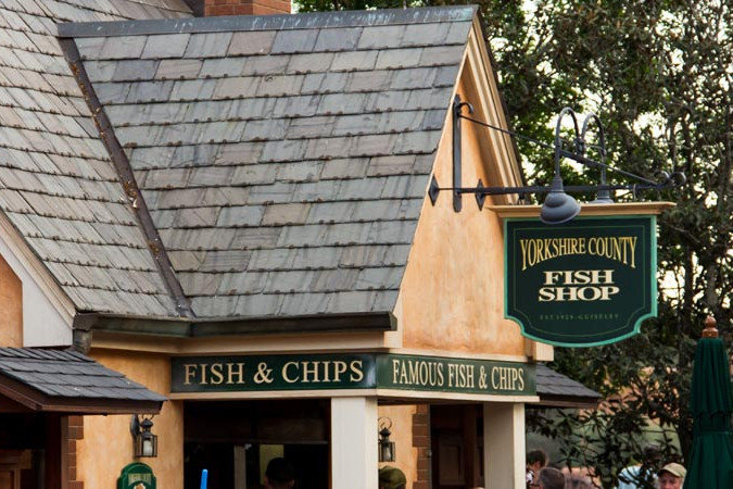Yorkshire County Fish Shop - Epcot United Kingdom Pavilion - Walt Disney World