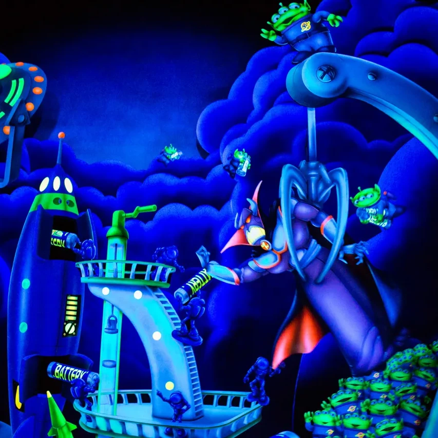 Zurg - Buzz Lightyear Space Ranger Spin - Magic Kingdom Attraction