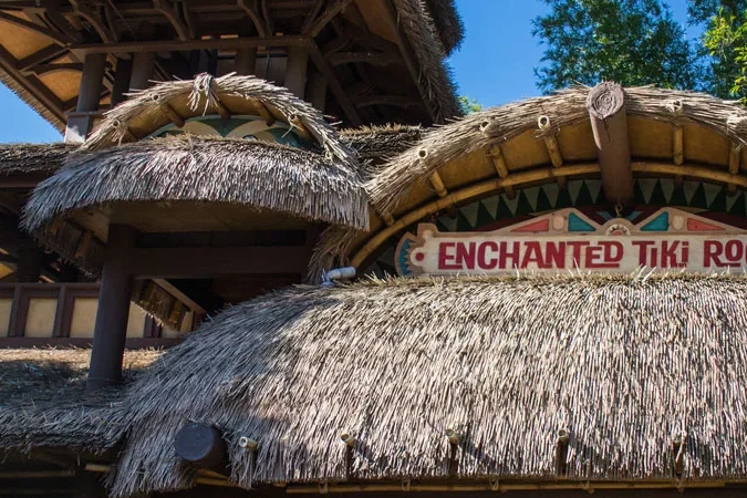 Enchanted Tiki Room - Banner - Magic Kingdom Attraction