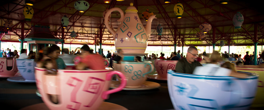 Spinning Teacups - Mad Tea Party