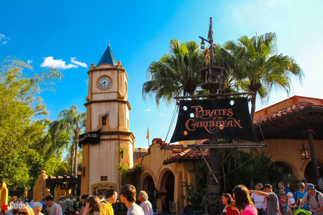 Pirates of the Caribbean - Exterior - Magic Kingdom Attraction