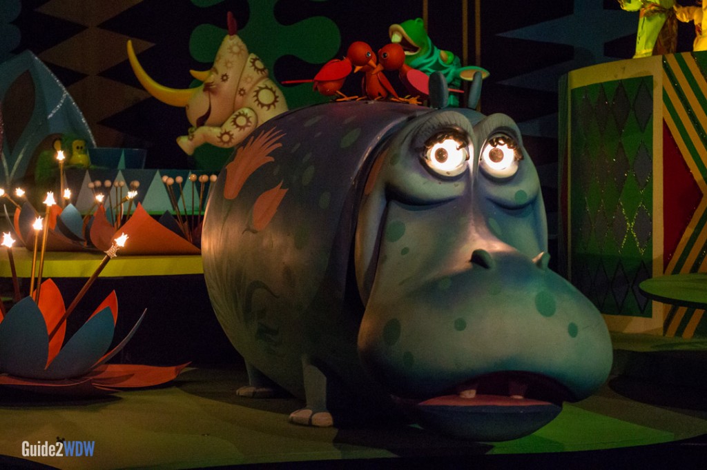 Its a small world hippo - Disney World ride