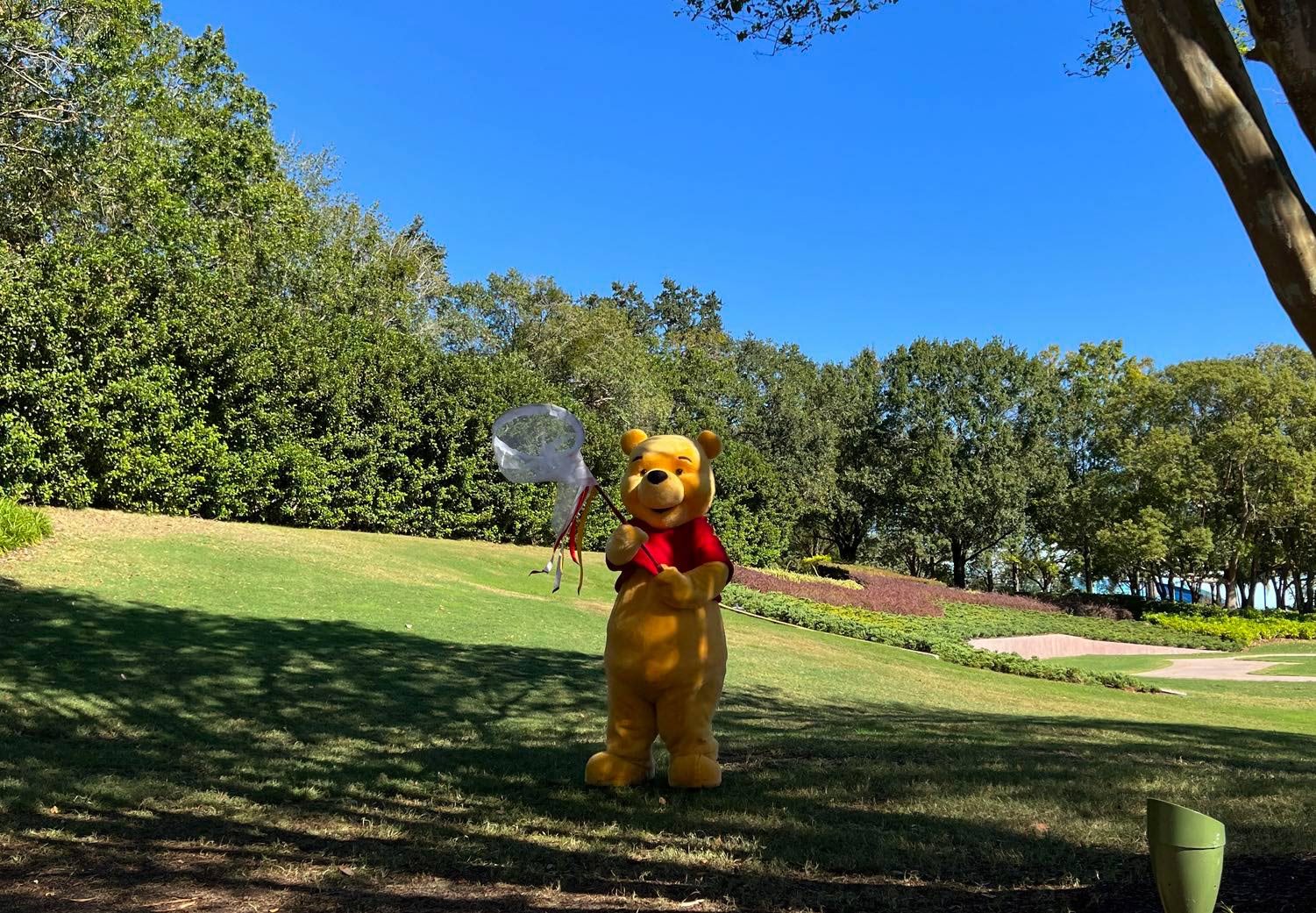 Winnie the Pooh Character Sighting at EPCOT