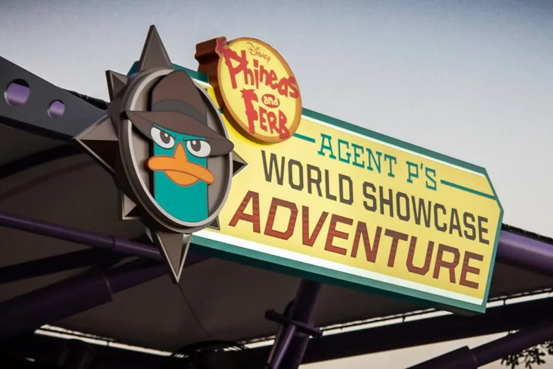 Agent P - World Showcase Adventure - Epcot Attraction - Disney World