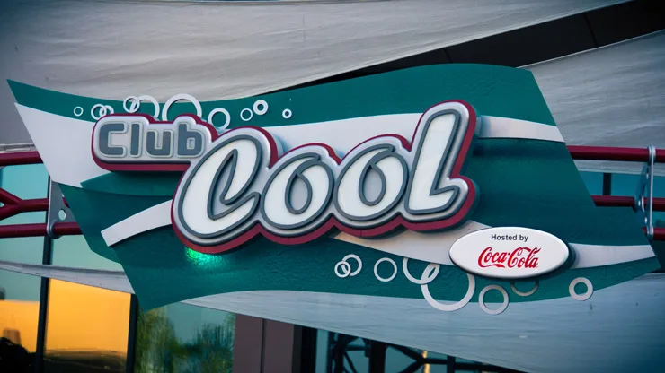 Club Cool Entrance - Epcot