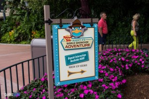 Sign - Agent P's World Showcase Adventure - Disney World