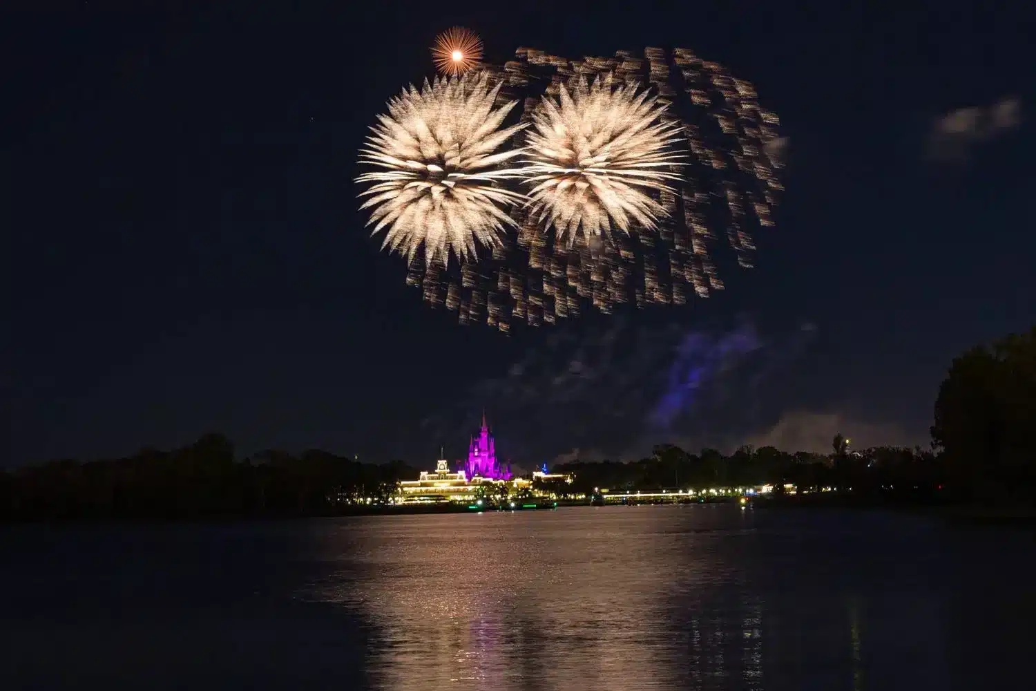 Magic Kingdom Fireworks from the TTC