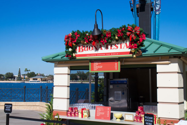 Italy Food Booth - Epcot Holidays Around the World