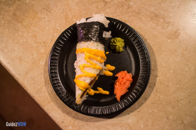 Spicy Hand Roll - Japan - 2014 Epcot International Food & Wine Festival - Disney World
