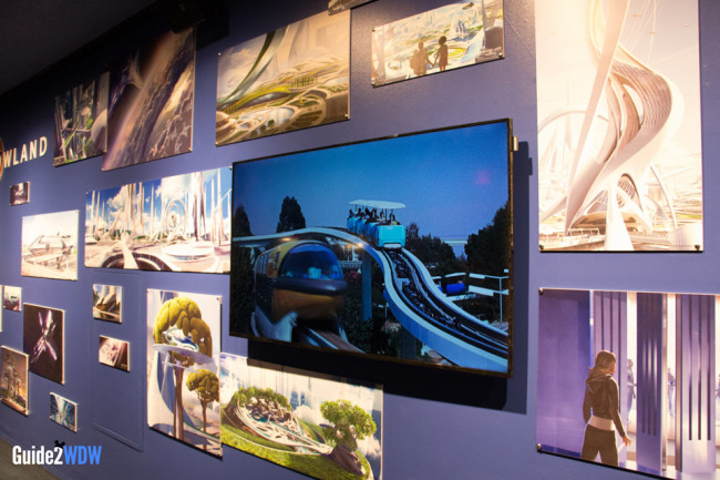 People Mover and Concept Art - Tomorrowland Disneyland Preview