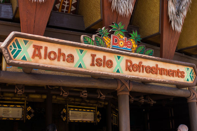 Aloha Isle Refreshments - Magic Kingdom