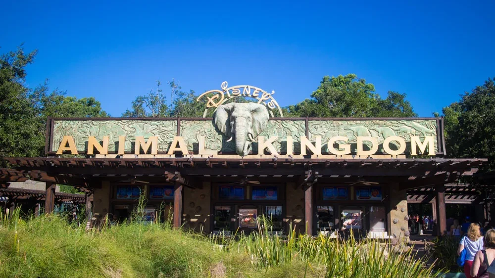 Animal Kingdom Entrance - Walt Disney World