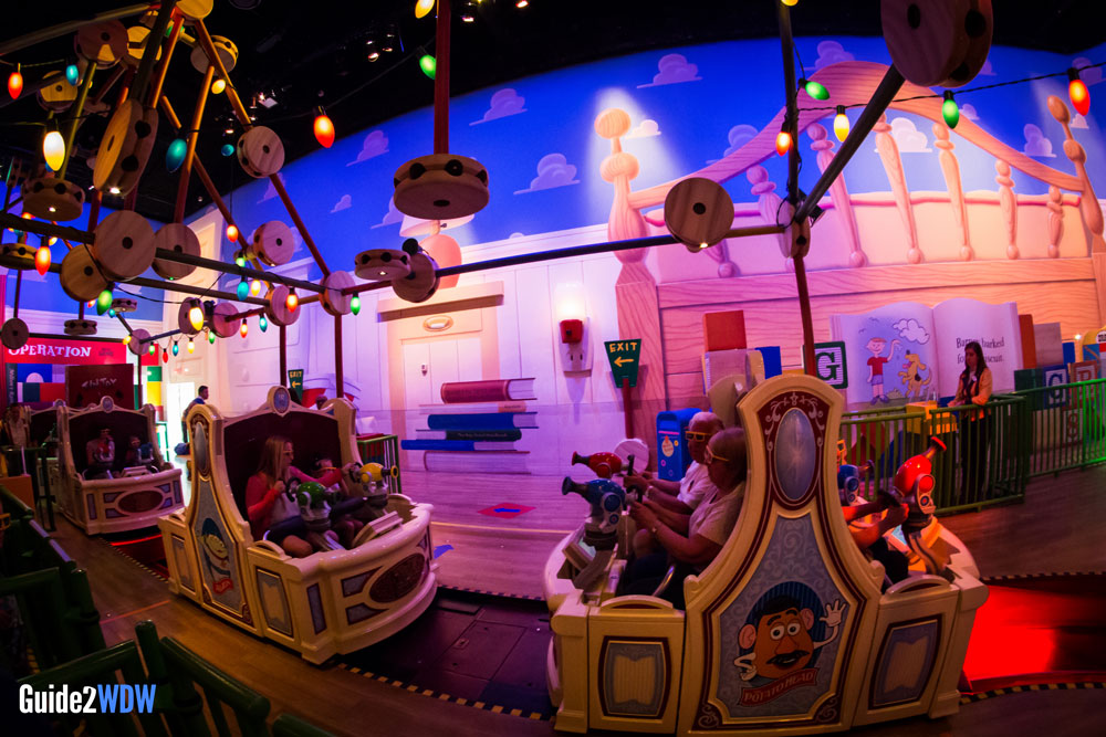 Toy Story Mania Ride Cars - Guide2WDW