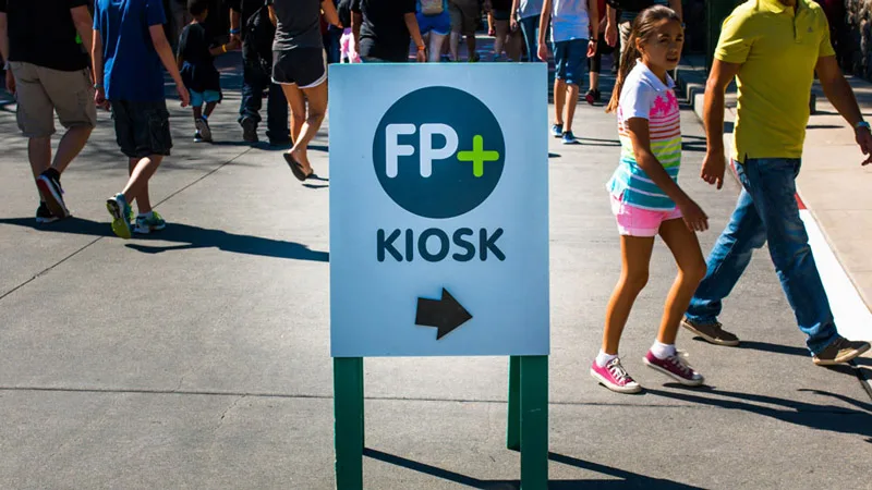 FastPass+ Kiosk - Disney World