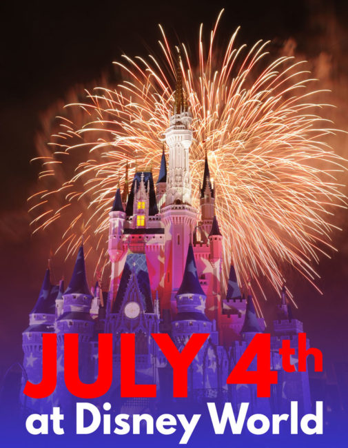 July 4th Festivities at Disney World