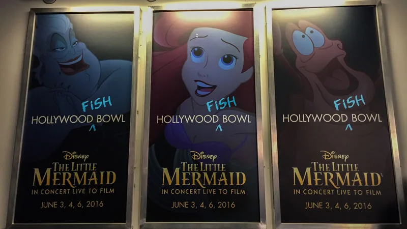 Little Mermaid Live - Hollywood Bowl
