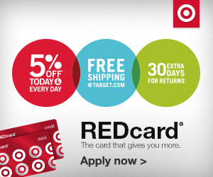 Red Card - Get 5% Cash Back at Target