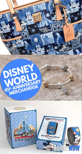 Disney World 45th Anniversary Merchandise