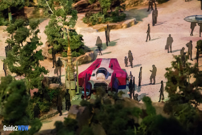 A-Wing - Star Wars: Galaxy's Edge Model - Disneyland and Disney World