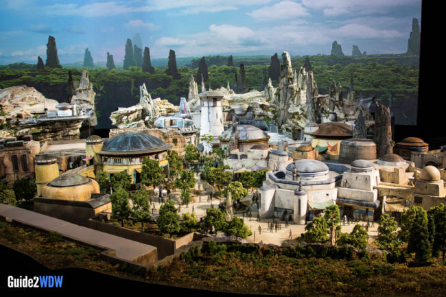 City Center - Star Wars: Galaxy's Edge Model - Disneyland and Disney World