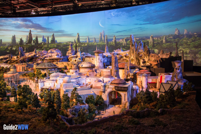 City - Star Wars: Galaxy's Edge Model - Disneyland and Disney World