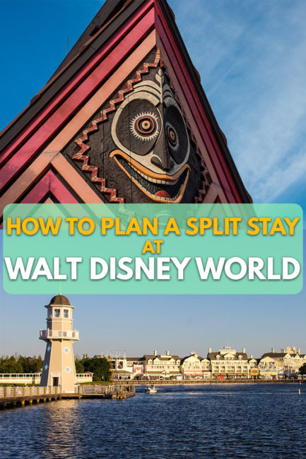 How to plan a Split Stay at Disney World