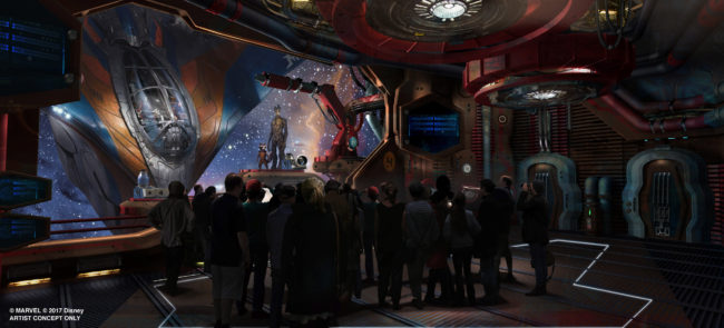 Guardians of the Galaxy Epcot Ride