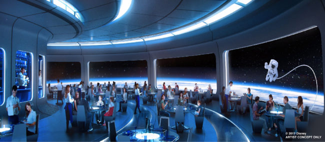 Space Restaurant - Epcot
