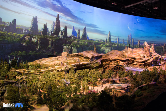 Resistance Base - Star Wars: Galaxy's Edge Model - Disneyland and Disney World