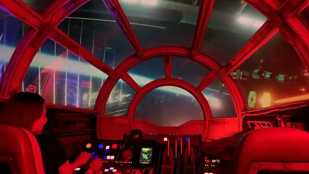 Pew Pew - Millennium Falcon Smugglers Run Ride Guide- Guide2WDW