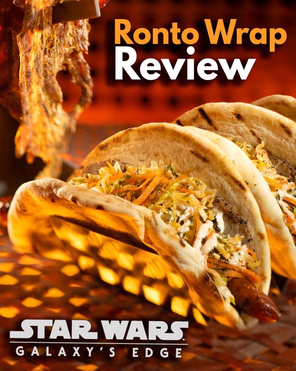 Ronto Wrap Review - Disneyland Disney World Food