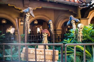 Skeleton Heads - A Pirate’s Adventure – Treasure of the Seven Seas - Magic Kingdom Attraction