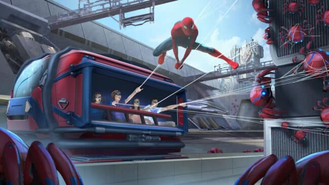WEB SLINGERS A Spider-Man Adventure concept art