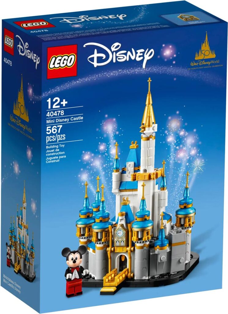 Disney Lego Mini Castle - 50th Anniversary Set