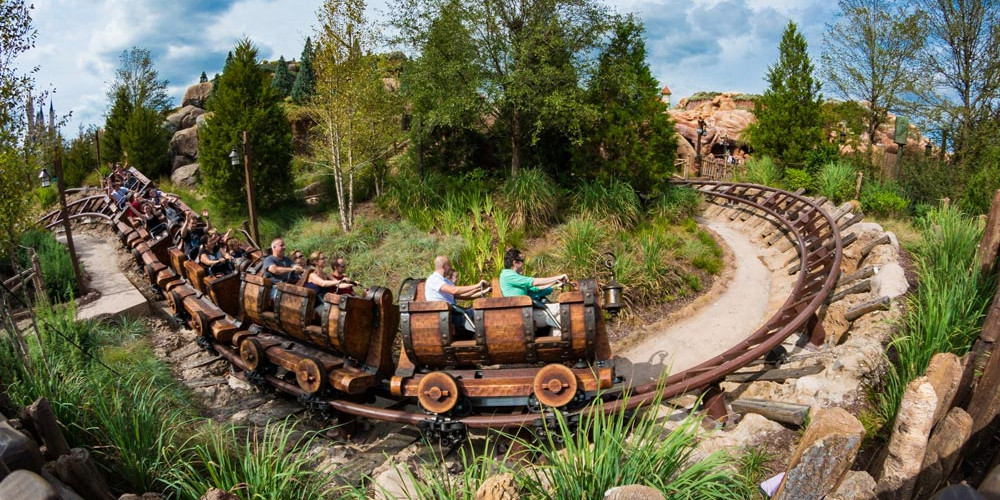 Seven Dwarfs Mine Train - Disney World Roller Coaster