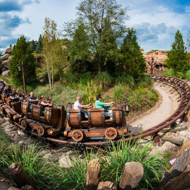 Seven Dwarfs Mine Train - Top 50 Rides at Disney World