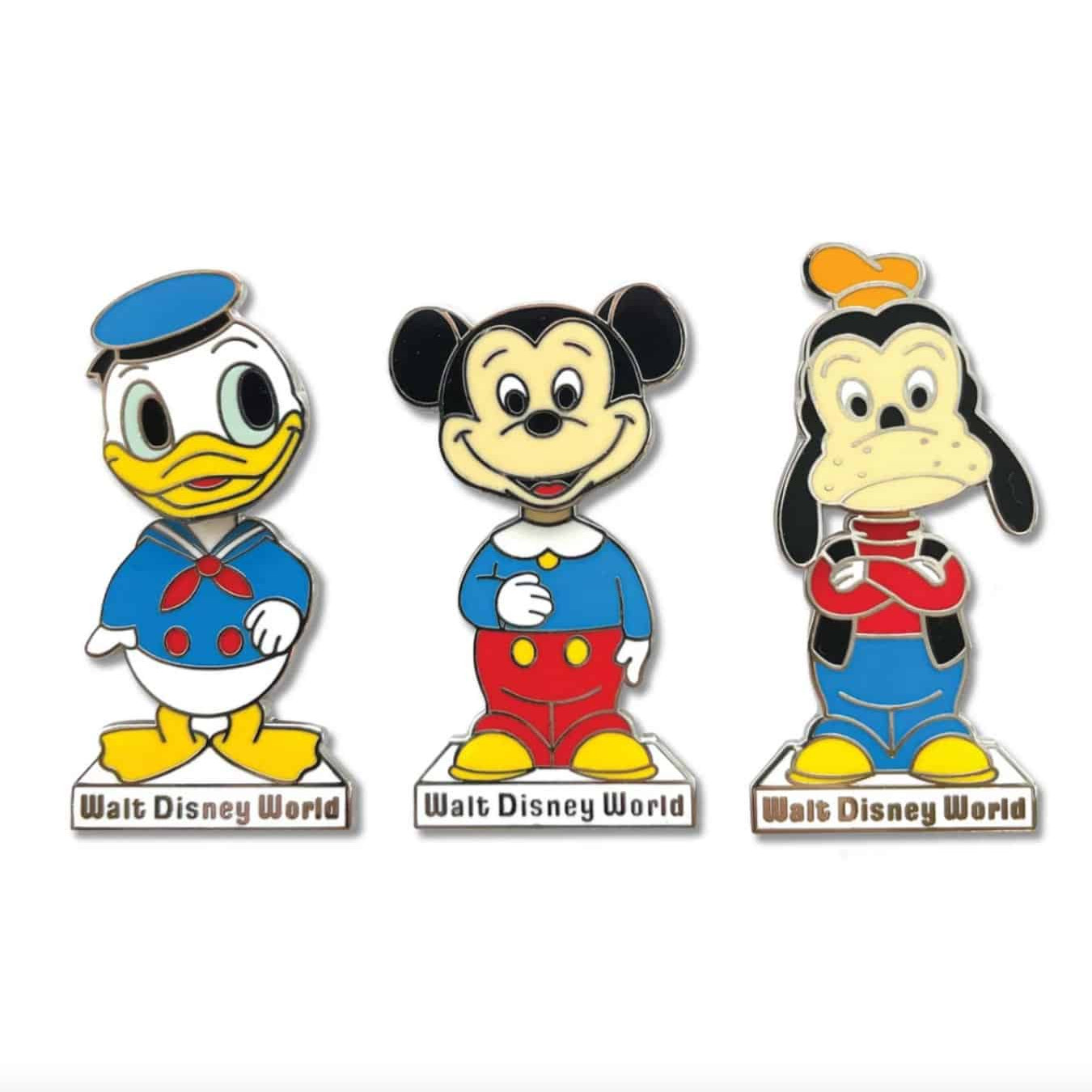 WDW Bobble Head Pins