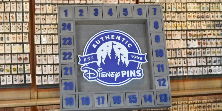 Disney World Mystery Pin Trading Box