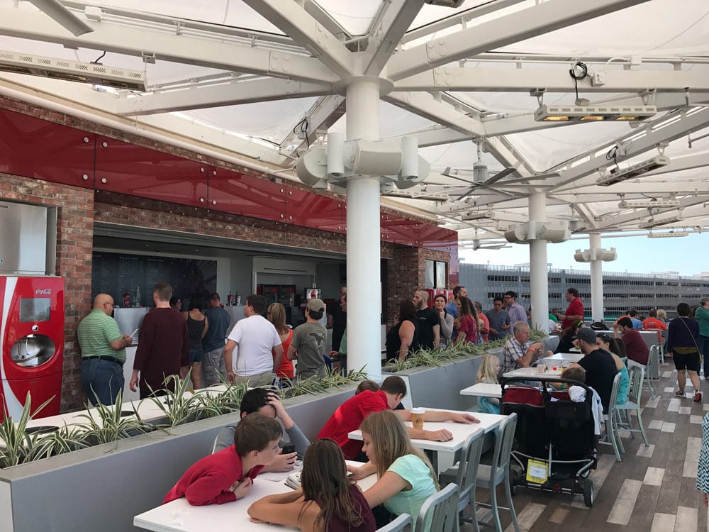 Coke Store Rooftop Bar - Disney Springs Outdoor Dining Guide