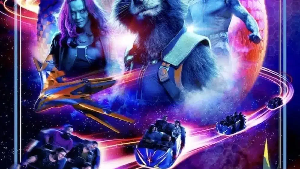 Guardians of the Galaxy - Cosmic Rewind Poster Preview - Epcot Attraction
