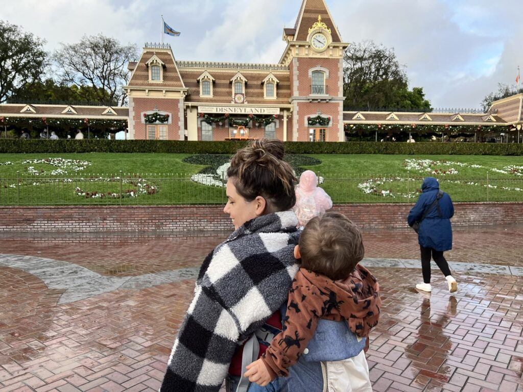 Baby Carrier at Disneyland - Disney Toddler Packing Guide