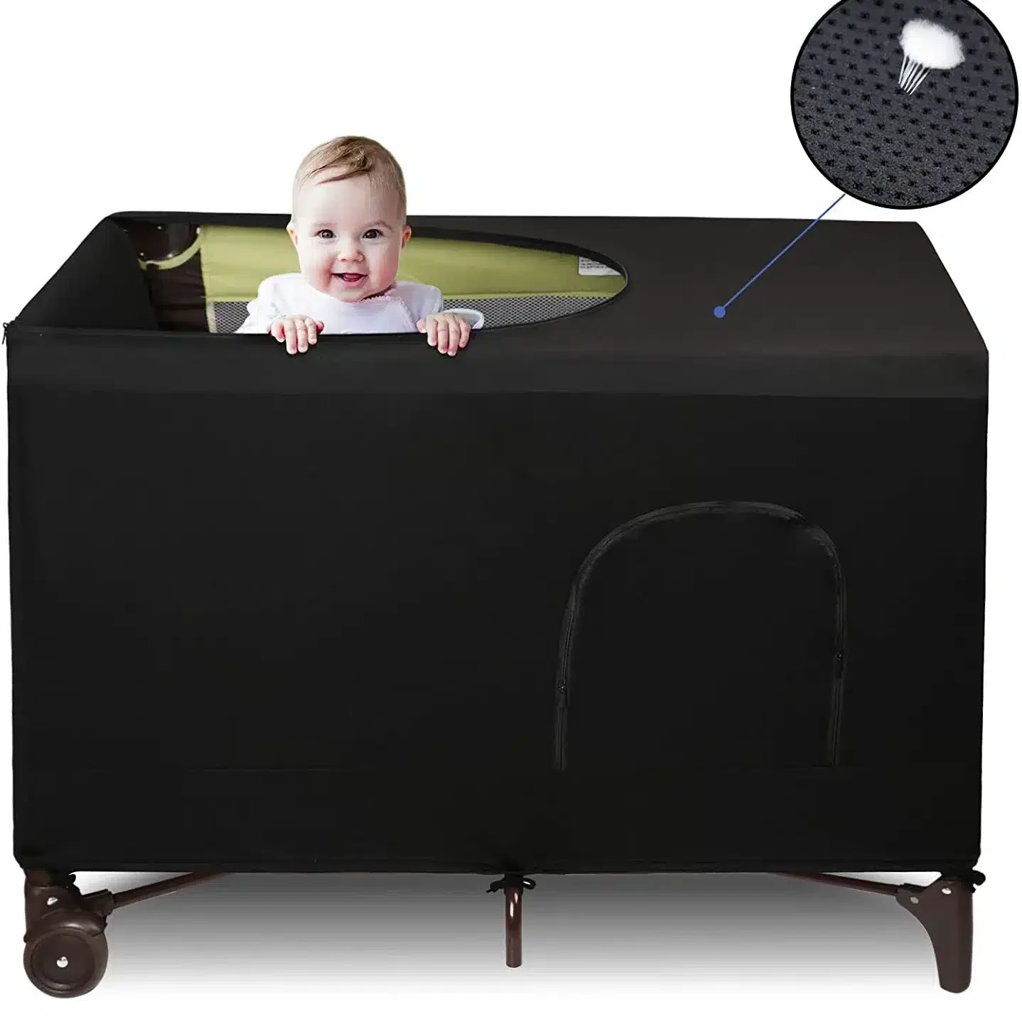 Pack and Play Crib Cover